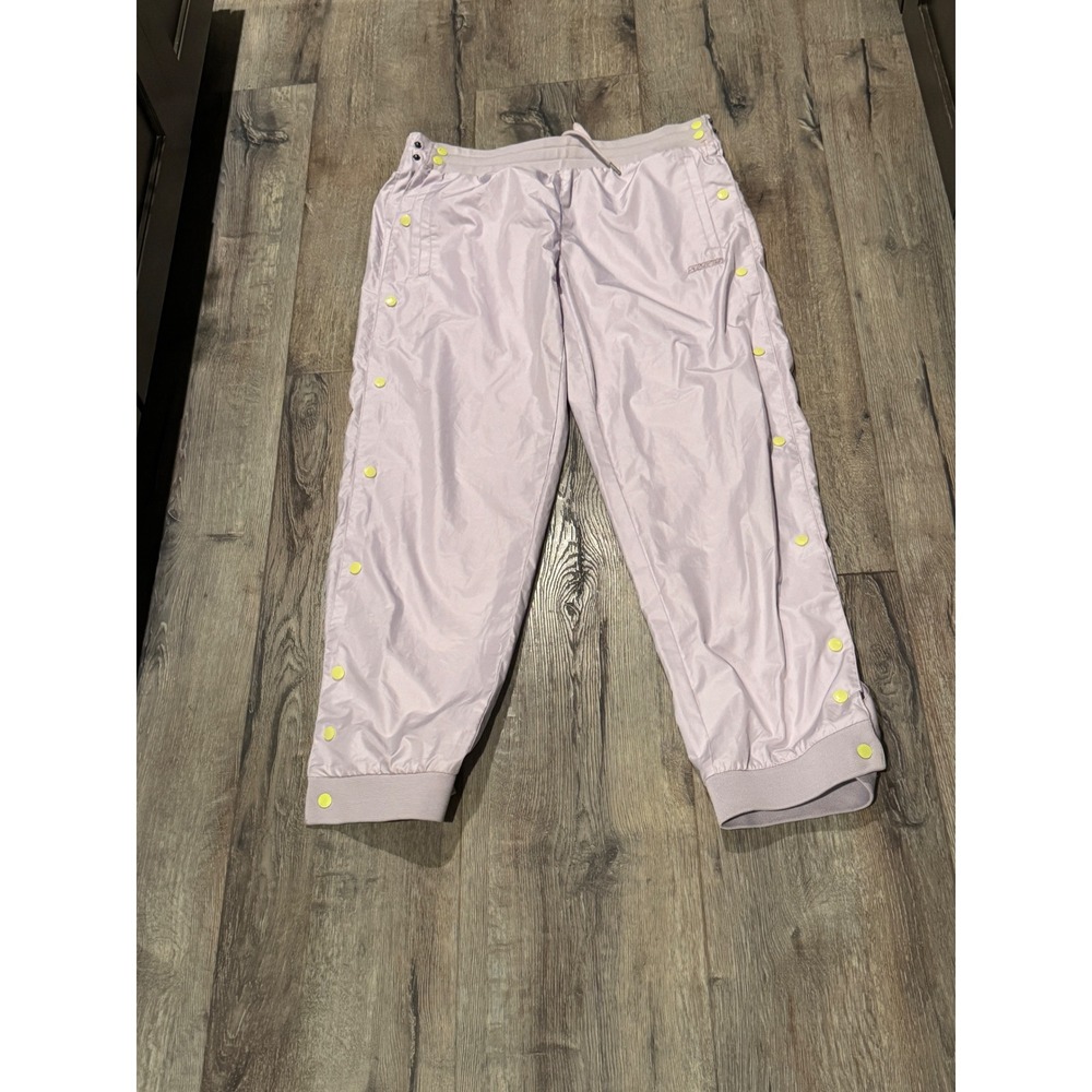 Starter Black Label Women's‎ Purple Snap Button Track Pants XL
